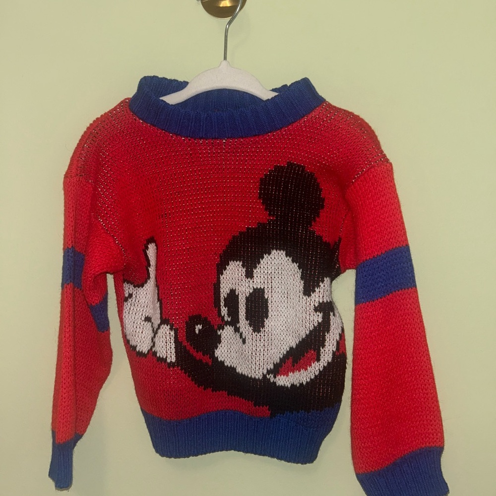 VINTAGE MICKEY SWEATER